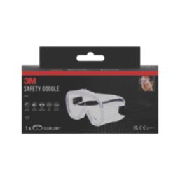 3M 4800 Clear Lens Safety Goggles