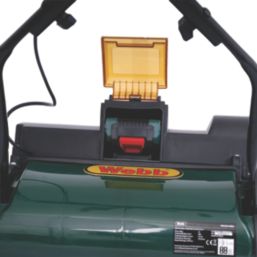 Webb Eco 20V 1 x 4Ah Li-Ion  Brushless Cordless 30cm Cylinder Lawn Mower