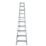 Lyte Aluminium 2.61m 10 Step Swingback A Frame Step Ladder
