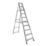 Lyte Aluminium 2.61m 10 Step Swingback A Frame Step Ladder