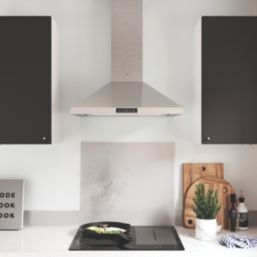 Black cooker deals hood 60cm screwfix