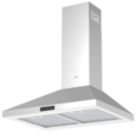 Cooke & Lewis CLCH60LKSS Chimney Hood Silver 598mm