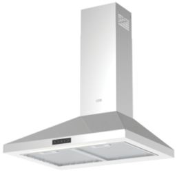 Cooke & Lewis CLCH60LKSS Chimney Hood Silver 598mm
