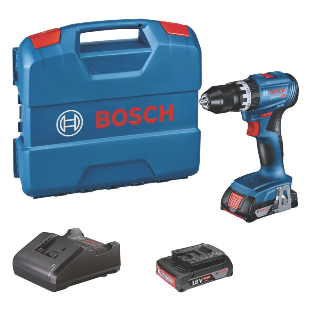 Bosch 06019K3370 18V 2 x 2.0Ah Li Ion Coolpack Brushless Cordless