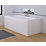 Highlife Bathrooms 59290 Adjustable End Bath Panel 900mm Gloss White