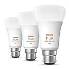 Philips Hue  ES A60 LED Smart Light Bulb 6W 800lm 3 Pack