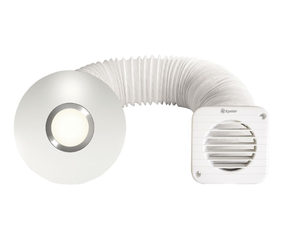 Xpelair SSISFC100 Simply Silent 4" Axial Bathroom Shower Extractor Fan