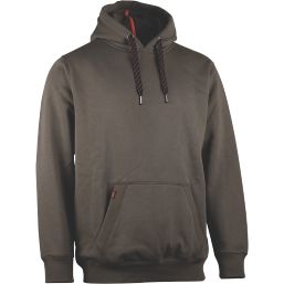 Herock Hesus  Hooded Sweatshirt Dark Khaki X Large 42-45" Chest