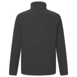 Regatta Frankie Borg Half Zip Fleece Black/Black  2X Large 46-48" Chest