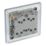 LAP  20A 16AX 3-Gang 2-Way Light Switch  Slate Grey