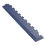 Garage Floor Tile Company X Joint Interlocking Corner Edge Ramp Blue 587mm x 90mm 2 Pack