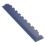 Garage Floor Tile Company X Joint Interlocking Corner Edge Ramps Blue 587mm x 90mm 2 Pack