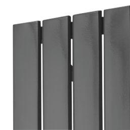 Towelrads Merlo 1800mm x 310mm 1876BTU Anthracite Vertical Designer Radiator