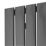 Towelrads Merlo 1800mm x 310mm 1876BTU Anthracite Vertical Designer Radiator