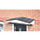 Greenhurst Apex Deluxe Door Canopy White 1080mm x 450mm x 178mm