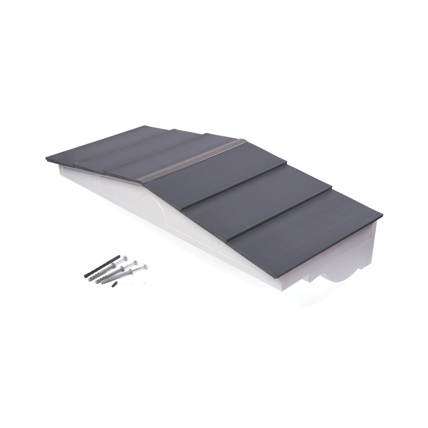 Greenhurst Apex Deluxe Door Canopy White 1080mm x 450mm x 178mm (900TY)