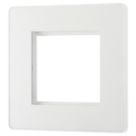 British General Evolve 2-Module Modular Faceplate Pearlescent White