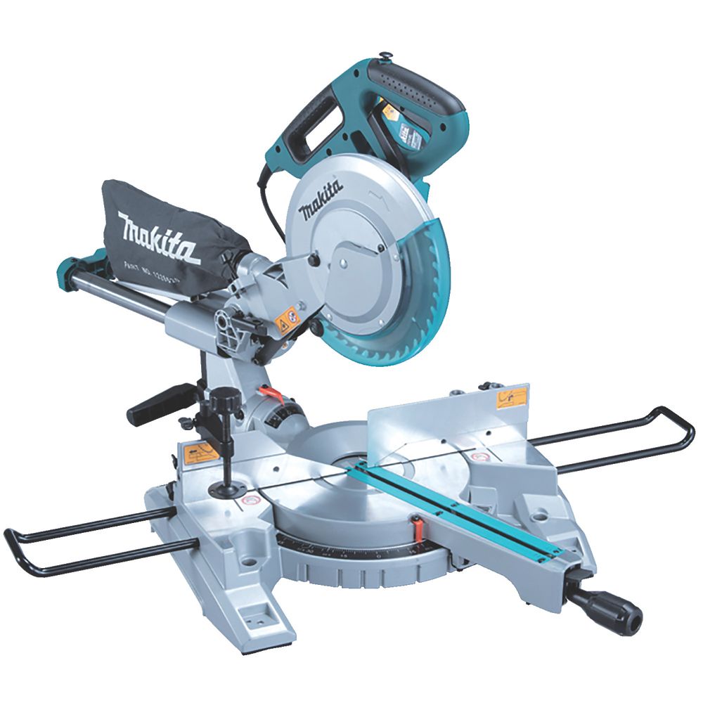 Makita 260mm Double-Bevel Sliding Mitre Saw 240V - Screwfix