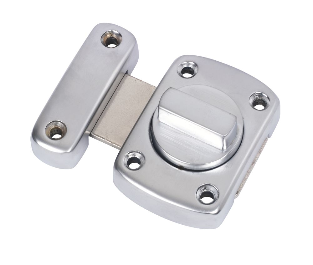 Standard Thumbturn Set Satin Chrome 40mm | Thumbturns | Screwfix.com