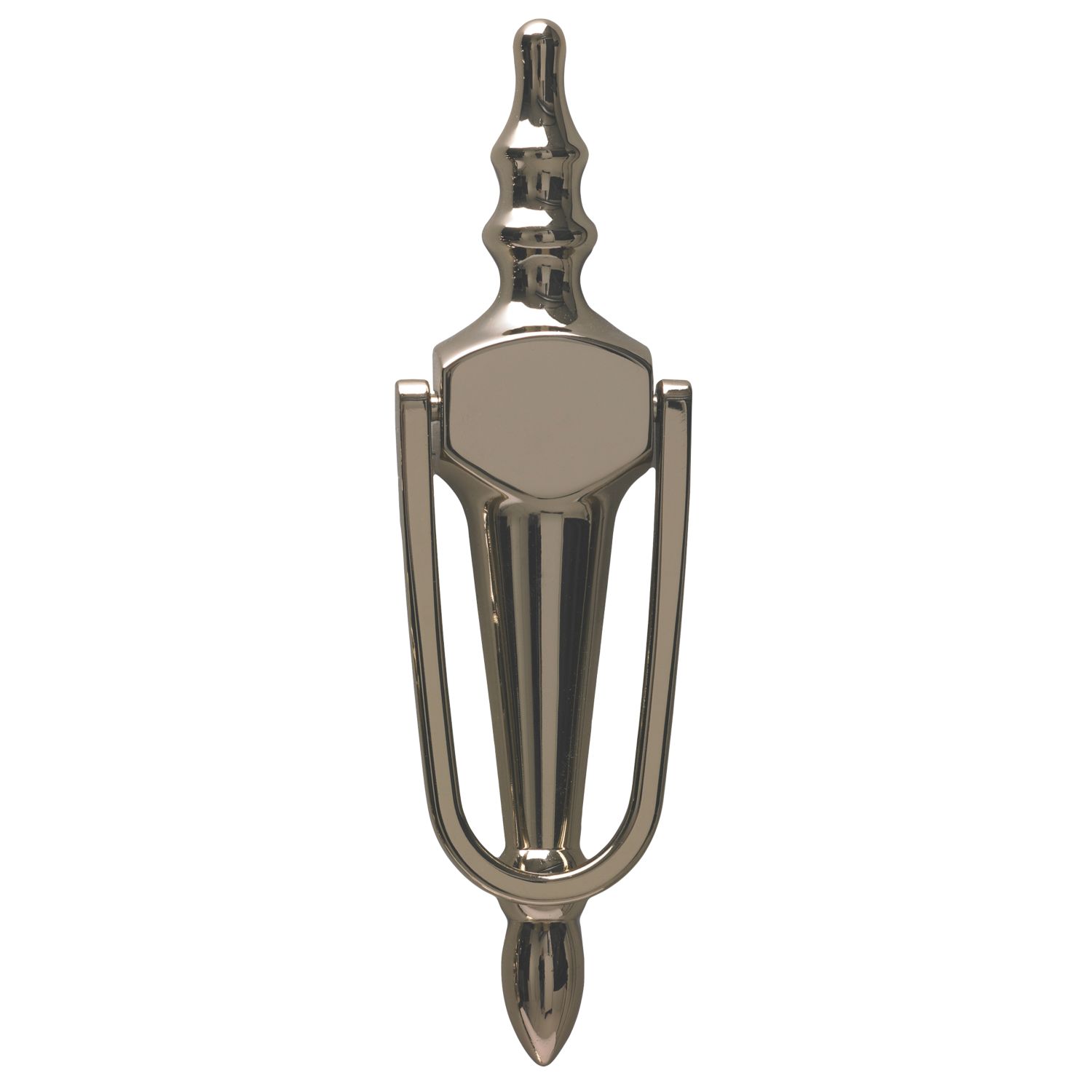Fab & Fix Classic Slim Door Knocker Polished Gold 55mm x 200mm (9018P)