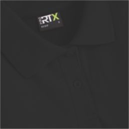 Pro RTX  Womens Polo Shirt Black Size 10