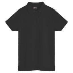 Pro RTX  Womens Polo Shirt Black Size 10