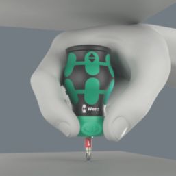 Wera Kraftform Kompakt RA 1 Interchangeable Ratchet Stubby Set 6 Pieces
