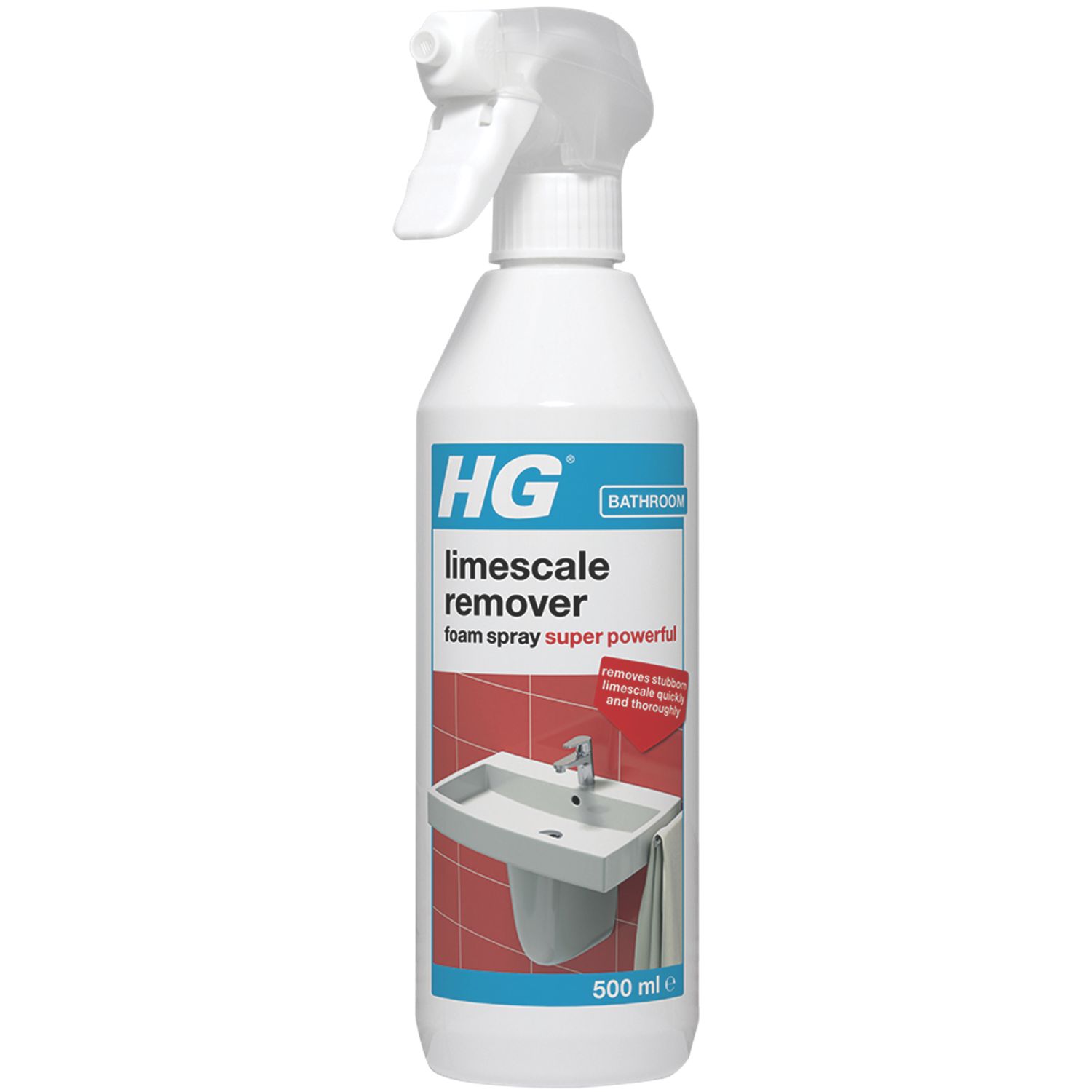 HG Extra Strong Bathroom Limescale Remover 500ml (901FC)