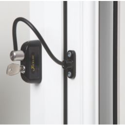 Jackloc The Pro 5 Window Restrictor Black 200mm