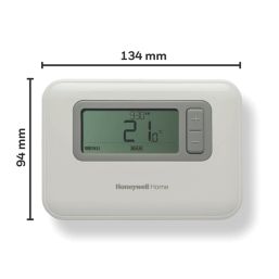 Honeywell Home T3 1Channel Wired Programmable Thermostat Screwfix