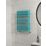 Terma 655mm x 500mm 1569BTU Teal Flat Designer Towel Radiator