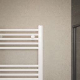 Flomasta 1600mm x 500mm 2409BTU White Flat  Towel Radiator