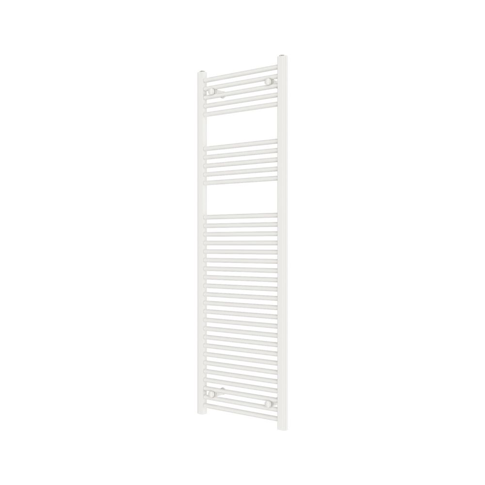 Flomasta 1600mm x 500mm 2409BTU White Flat Towel Radiator Screwfix