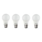 Sylvania ToLEDo 827 SL4 B22 GLS LED Light Bulb  806lm 8W 4 Pack