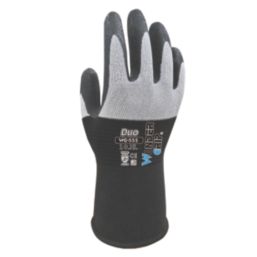 Wonder Grip WG-555 Duo  Gloves Black/White X Large