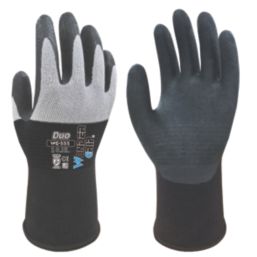 Wonder Grip WG-555 Duo  Gloves Black/White X Large