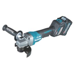 Makita GA028GD202 40V 2 x 2.5Ah Li-Ion XGT 4 1/2" Brushless Cordless AWS Angle Grinder Kit