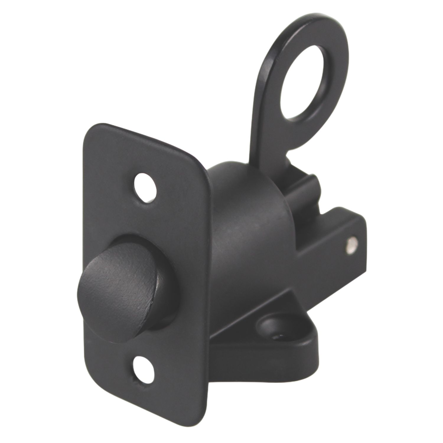 Smith & Locke Fanlight Catch Matt Black 51mm x 43mm (901YX)