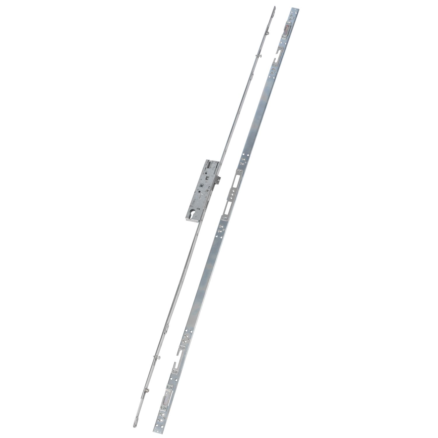 Yale Doormaster Silver Universal Replacement uPVC Door Lock 53mm Case - 35mm Backset (90215)