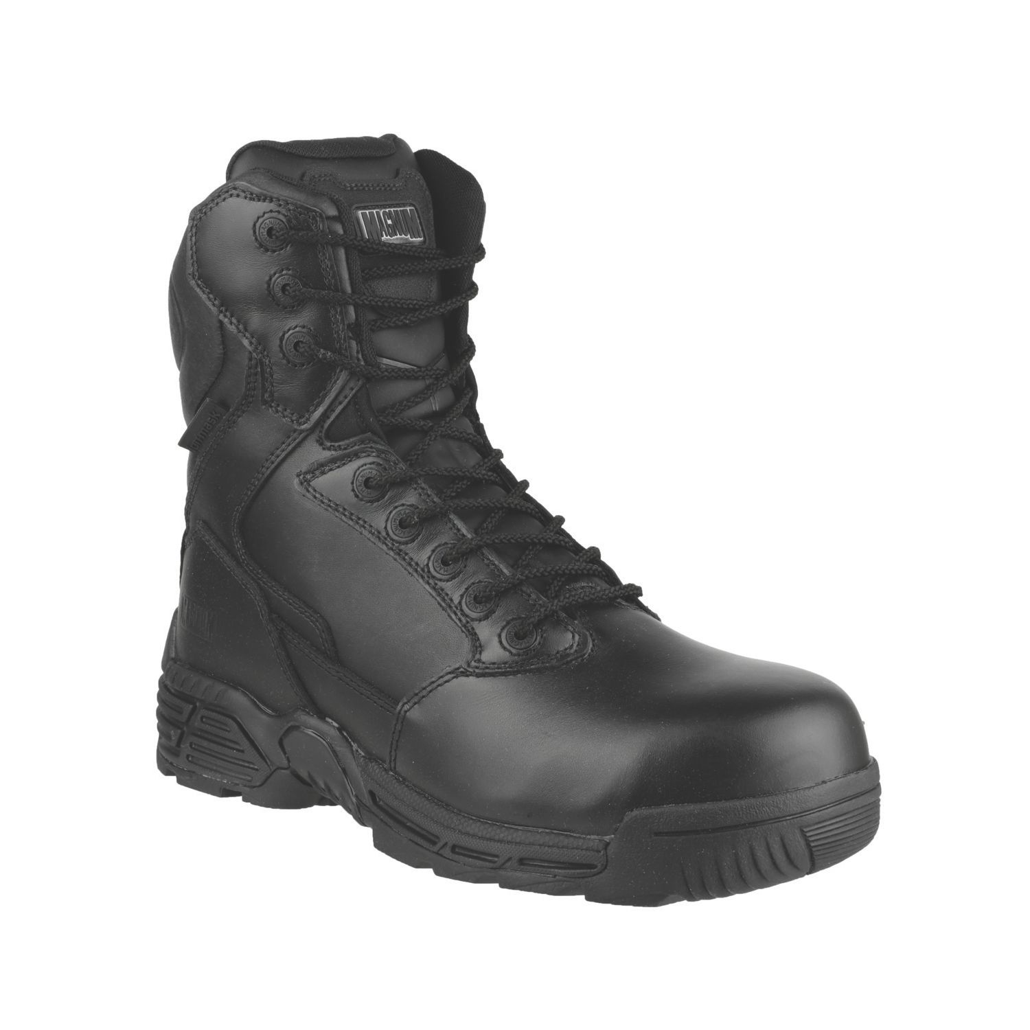 Magnum Stealth Force 8 Size 8 Black Water-Resistant Safety Boots (9022F)