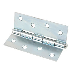 Zinc-Plated  Steel Loose Pin Hinges 102mm x 40mm 2 Pack