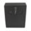 Smith & Locke Lockable Wall Mounted Cigarette Bin Black