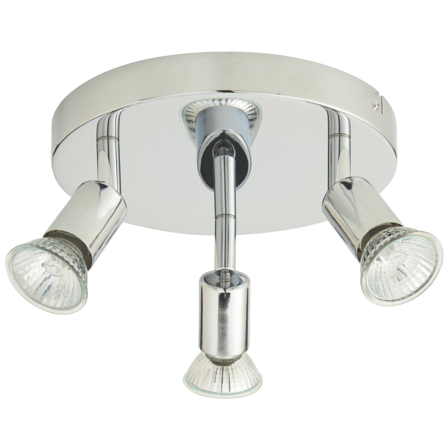 Essentials Sasha Round 3-Light Spotlight Chrome (9028V)