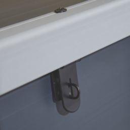 Rowlinson Airevale 342Ltr 4' x 2' (Nominal) Plastic Garden Storage Box Dark Grey