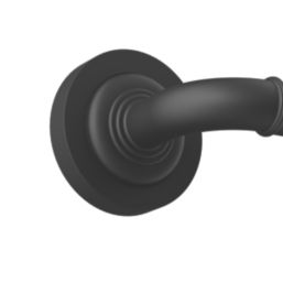 Cooke & Lewis Lizig Lever on Rose Handle Pair Matt Black