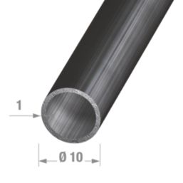 Essentials Black Tube 1m x 10mm