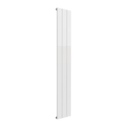 Reina Casina Single 1800mm x 280mm 2211BTU White Vertical Designer Radiator