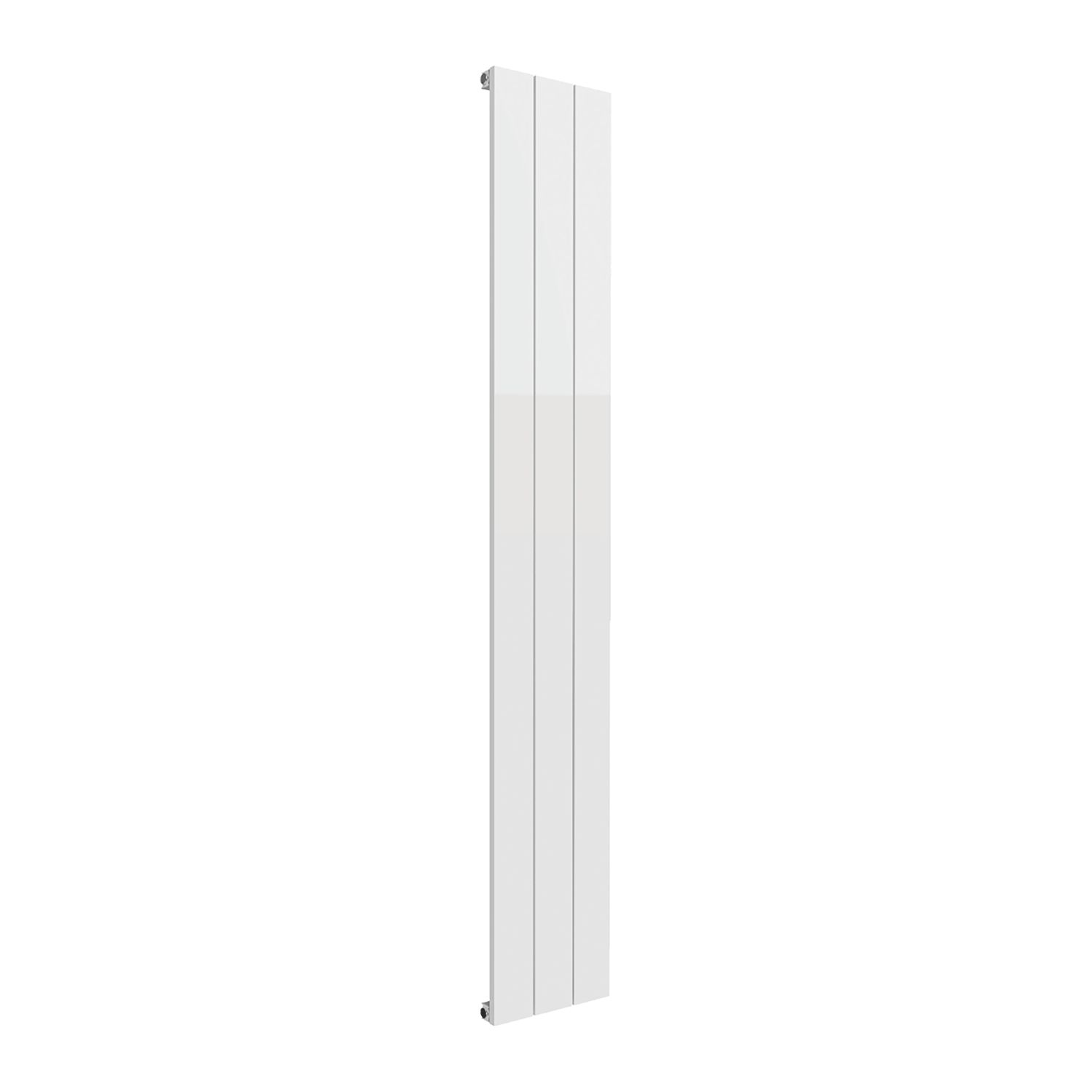 Reina Casina Single 1800mm x 280mm 2211BTU White Vertical Designer Radiator (902EE)