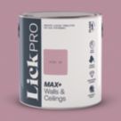 LickPro Max+ 2.5Ltr Pink 10 Eggshell Emulsion  Paint