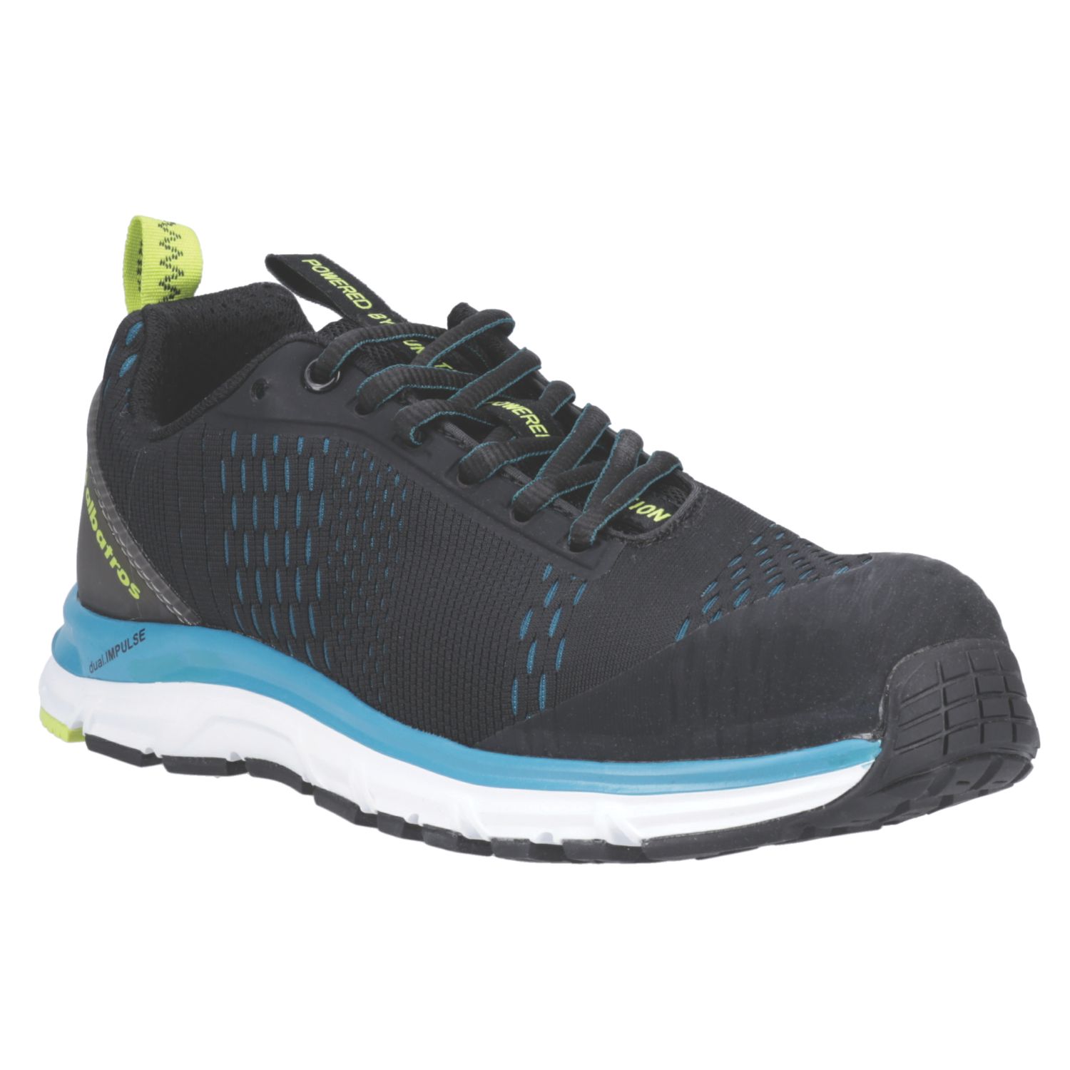 Albatros AER55 Impulse Size 10 Black Safety Trainers (902KE)